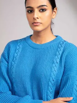 بافت آبی رنگ توئنتی