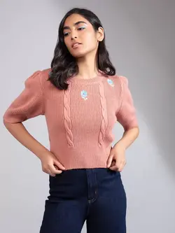 بافت صورتی رنگ توئنتی