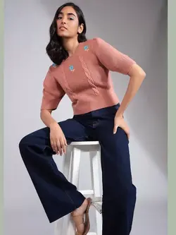 بافت صورتی رنگ توئنتی