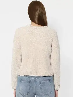 بافت کرمی رنگ اُنلی