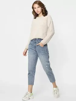 بافت کرمی رنگ اُنلی