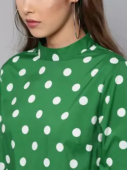 بلوز خالخالی زرد رنگ هارپا