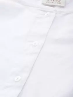 بلوز سفیدرنگ دکمه دار مِلون