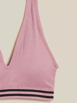 سوتین رنگ صورتی چرک سوپر