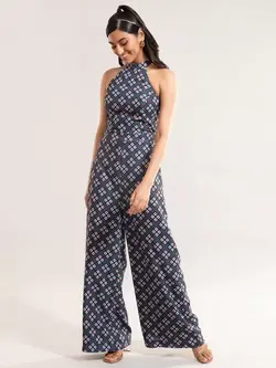 سرهمی طرحدار آبی صورتی توئنتی