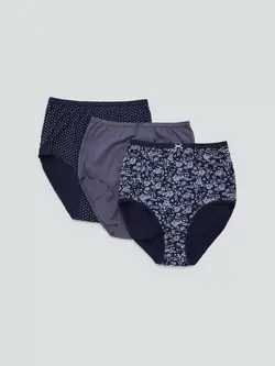 شورت ۳ تایی سورمه ای رنگ واندرلاو