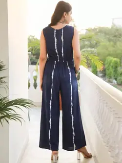 سرهمی سورمه ای رنگ طرحدار اسکاخی