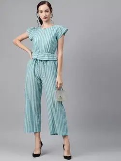 سر همی سبز رنگ راه راه کوتین فاب