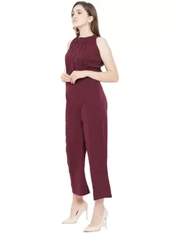 سرهمی عنابی رنگ کوتین فاب