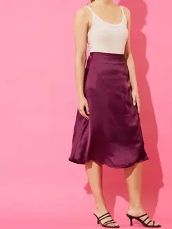 دامن بنفش رنگ انوی