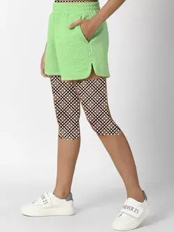 شلوارک سبز کم رنگ فوراور