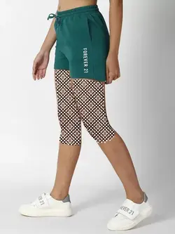 شلوارک سبز رنگ فوراور