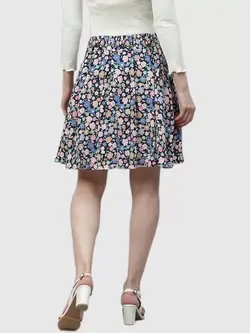 دامن چندرنگ گلدار آیانی