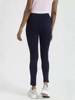 شلوار جذب سورمه ای رنگ بنتون