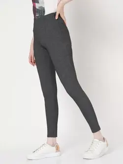 شلوار جذب خاکستری رنگ ورومودا