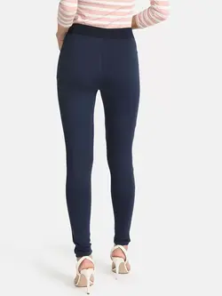 شلوار آبی رنگ پلی استر کازو