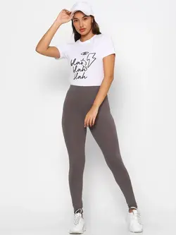 شلوار ذغالی رنگ فوراور