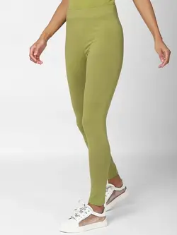 شلوار جذب سبز رنگ فوراور