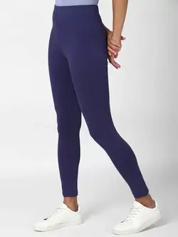 شلوار جذب سورمه ای رنگ فوراور