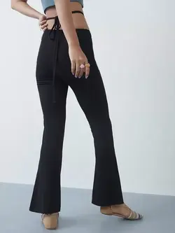 شلوار مشکی رنگ دمپا نئون