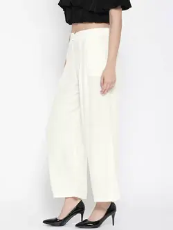 شلوار سفید رنگ سِرا