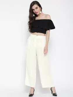 شلوار سفید رنگ سِرا