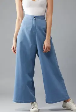 شلوار آبی رنگ دلک کرودو