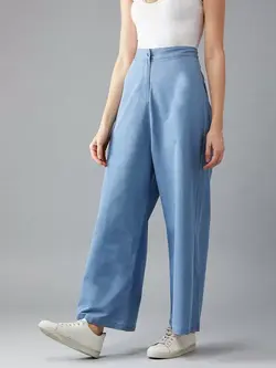 شلوار آبی رنگ دلک کرودو