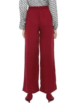 شلوار قرمز رنگ آلن سولی