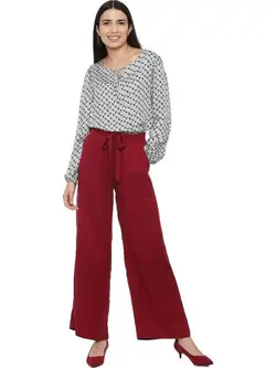 شلوار قرمز رنگ آلن سولی