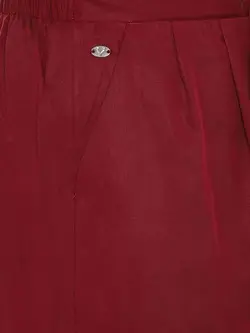 شلوار قرمز رنگ آلن سولی