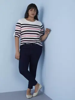 شلوار جین آبی تیره جیا