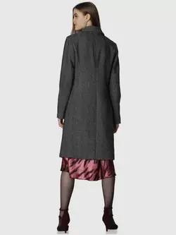 پالتو رنگ ذغال سنگی ورومودا