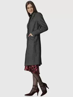 پالتو رنگ ذغال سنگی ورومودا