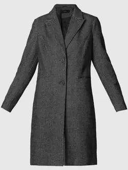 پالتو رنگ ذغال سنگی ورومودا