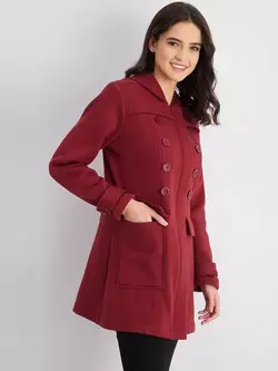 ژاکت قرمز رنگ پنبه ای فیملا