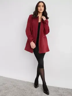 ژاکت قرمز رنگ پنبه ای فیملا