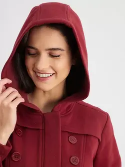 ژاکت قرمز رنگ پنبه ای فیملا