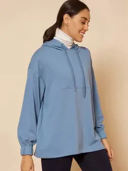 هودی آبی رنگ فیملا