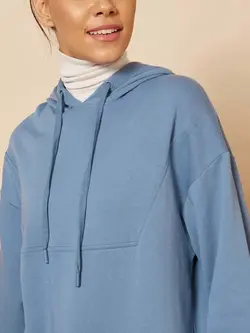 هودی آبی رنگ فیملا