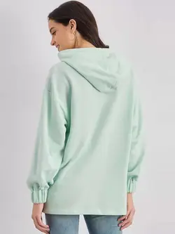 سویشرت پنبه ای سبز رنگ فیملا