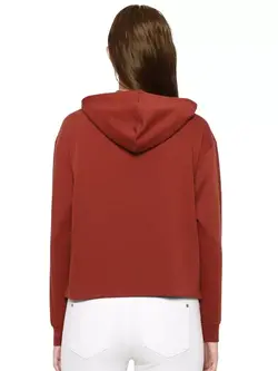 هودی قهوه ای رنگ چاپدار  اُنلی