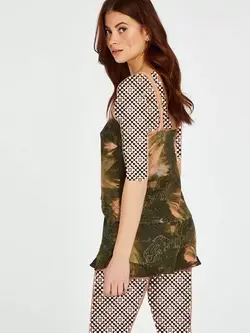 تاپ چند رنگ چاپدار نقشه جهان هانک مولر