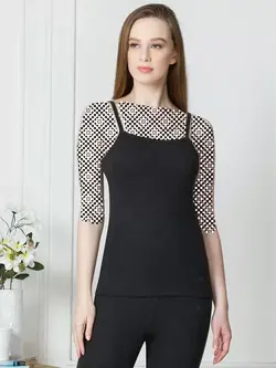 تاپ مشکی رنگ وَن هیوسِن