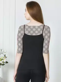 تاپ مشکی رنگ وَن هیوسِن