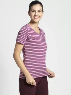 تیشرت راه راه یقه گرد جوکِی