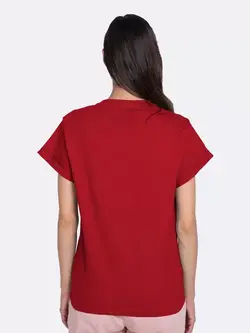 تیشرت قرمز رنگ چاپدار تام و جری بواکوف