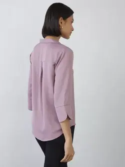 پیراهن بارانی بنفش وست ساید واردروبه