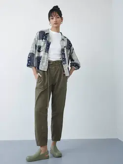 پیراهن زنانه چاپ دار آبی نوون