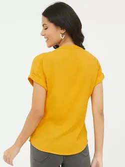 پیراهن زنانه طرح خردلی هارپا